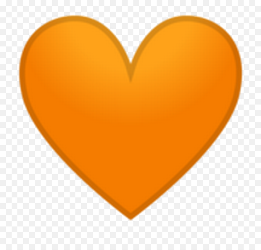 Love Heart Icon Orange Clipart - Yellow And Brown Heart Png,Go To Top Icon