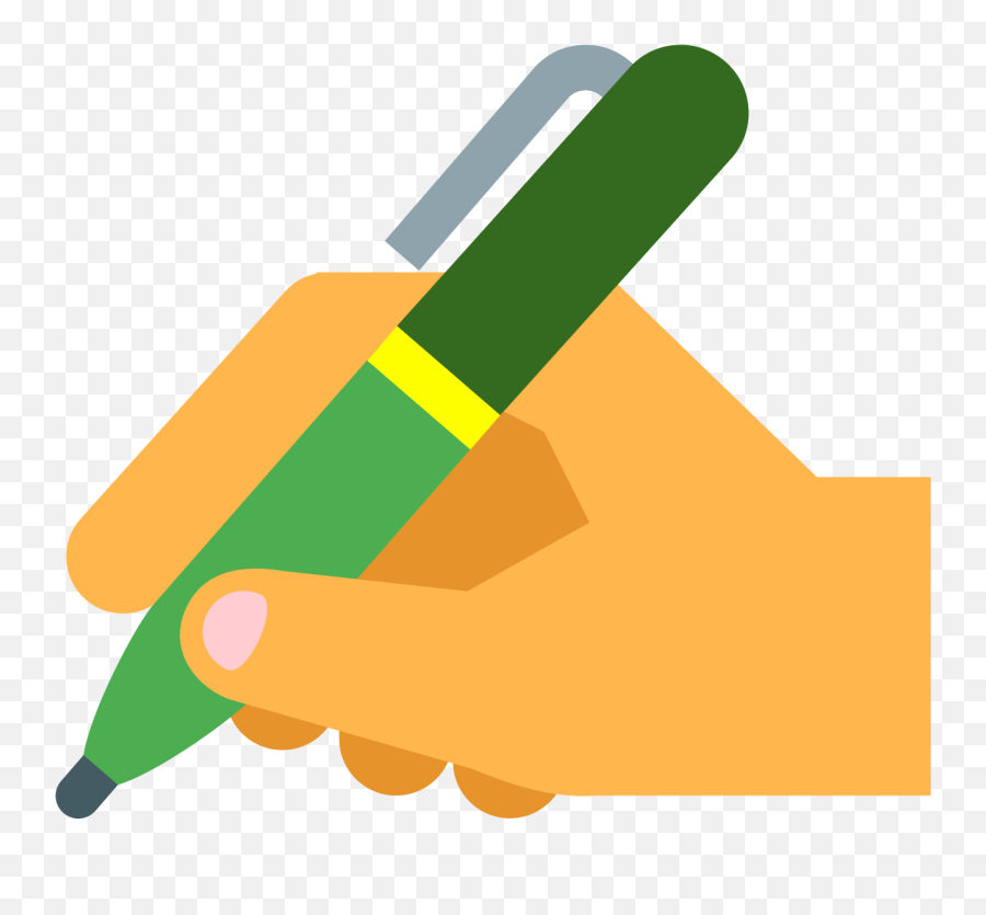 Writing Transparent Png Clipart Free - Hand With Pen Vector Png,Writing Png