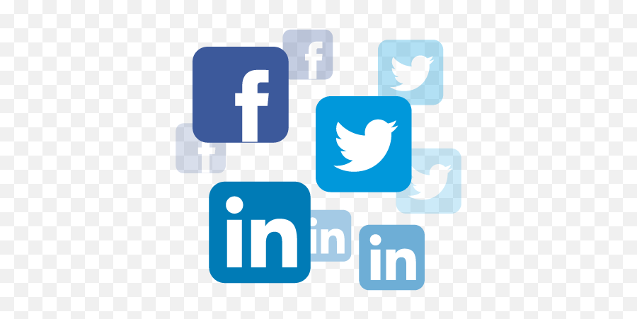 Facebook Twitter Linkedin Logo - Logodix Social Media App Icons Png,Twiter Logo Png
