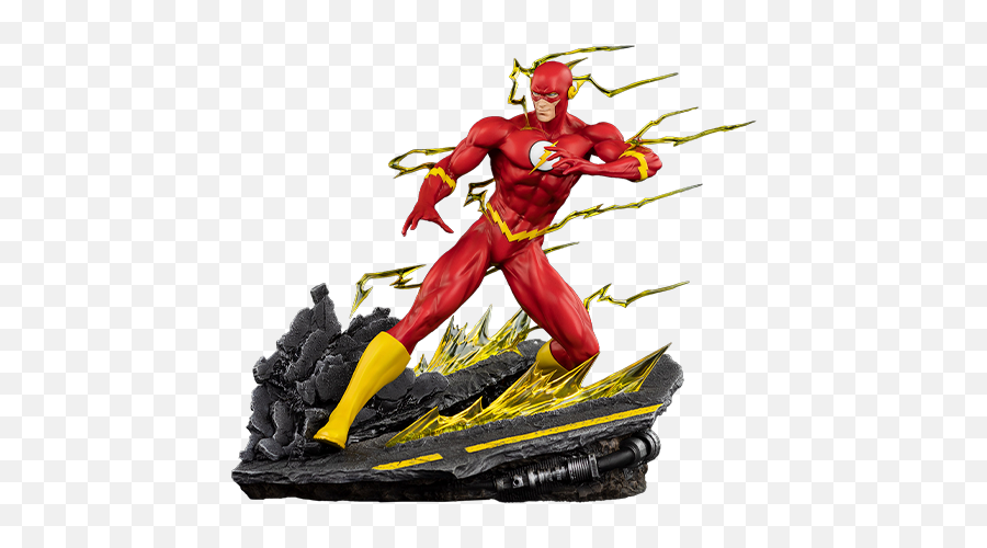 Dc Comics - The Flash 16 Scale Statue Figurine Png,Flash Superhero Icon