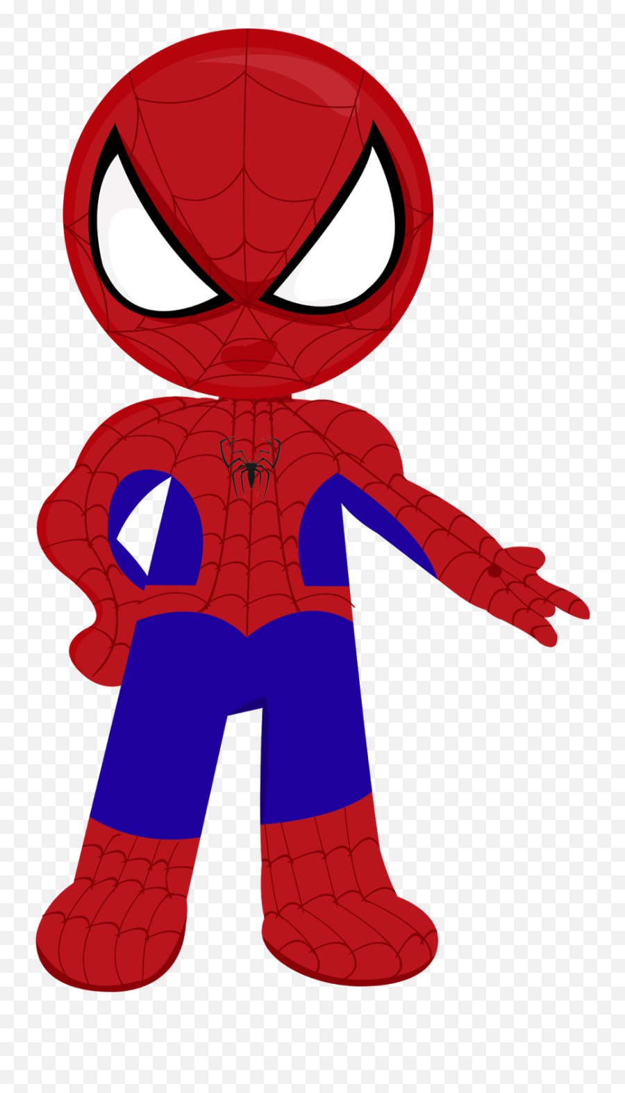 Deadpool Clipart Baby Transparent Free For - Cartoon Spiderman Clipart Png,Spiderman  Face Png - free transparent png images 