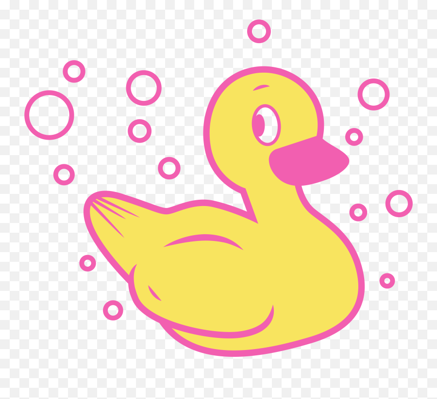 Rubber Duck Pony Clip Art Swans - Rubber Duck Silhouette Png Mlp Duck Cutie Mark,Duck Png