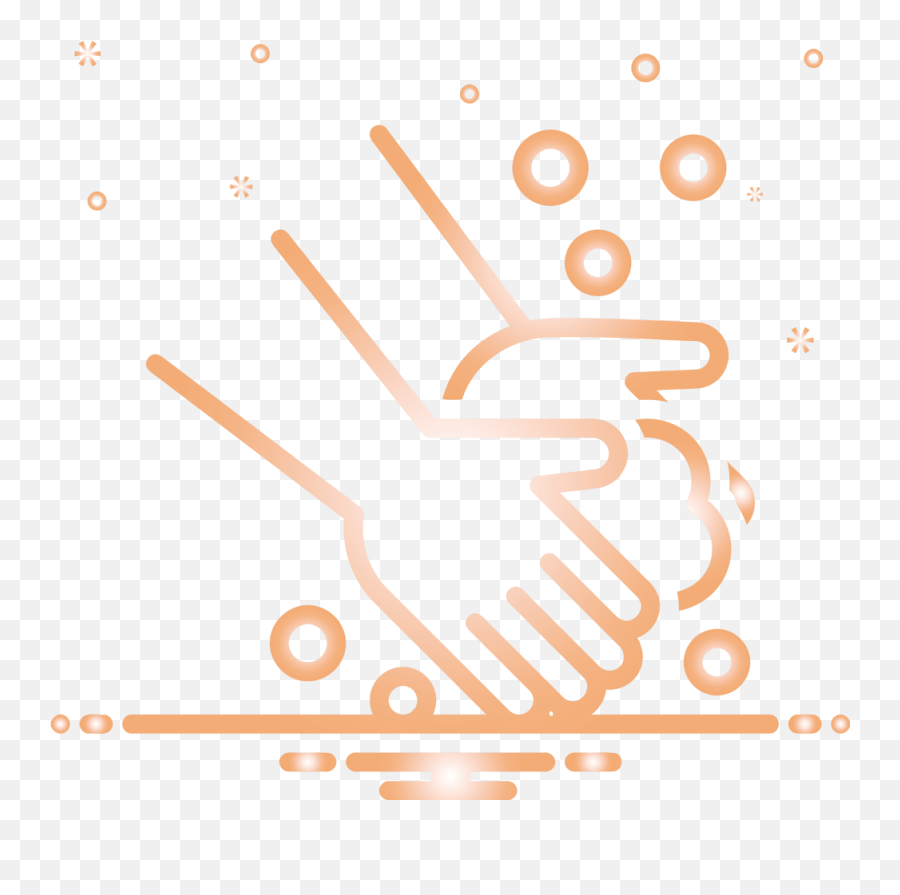 Coronavirus Washing Hands Orange Transparent Png - Png Press Language,Hand Washing Icon