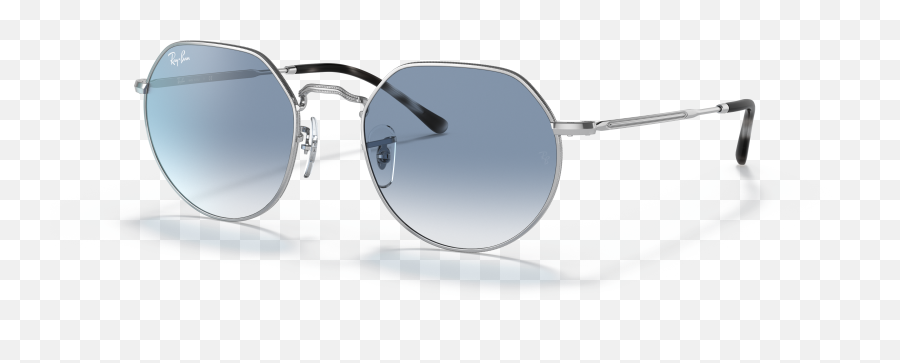 Ray - Ban Rb3565 Jack 53 Light Blue Gradient U0026 Silver Ray Ban Jack Sunglasses Blue Png,Rayban Icon