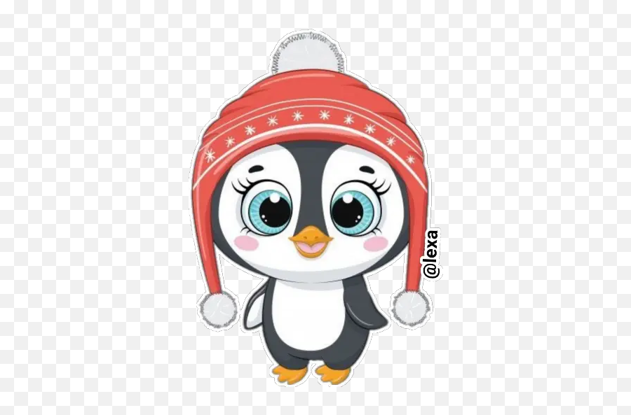Sticker Maker - Feliz Navidad 7 Christmas Penguin Cartoon Png,Zootopia Icon