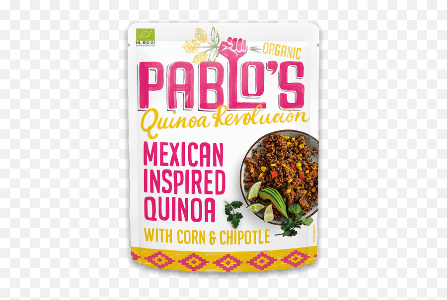 Mexican Inspired Quinoa With Corn U0026 Chipotle 210 Gram - Organic U0026 Gluten Free Product Label Png,Quinoa Icon