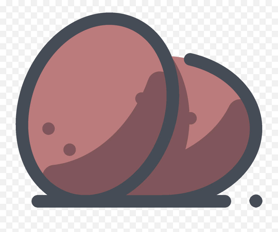 Download Vegetable Icon Png - Potato Full Size Png Image Dot,Veggie Icon