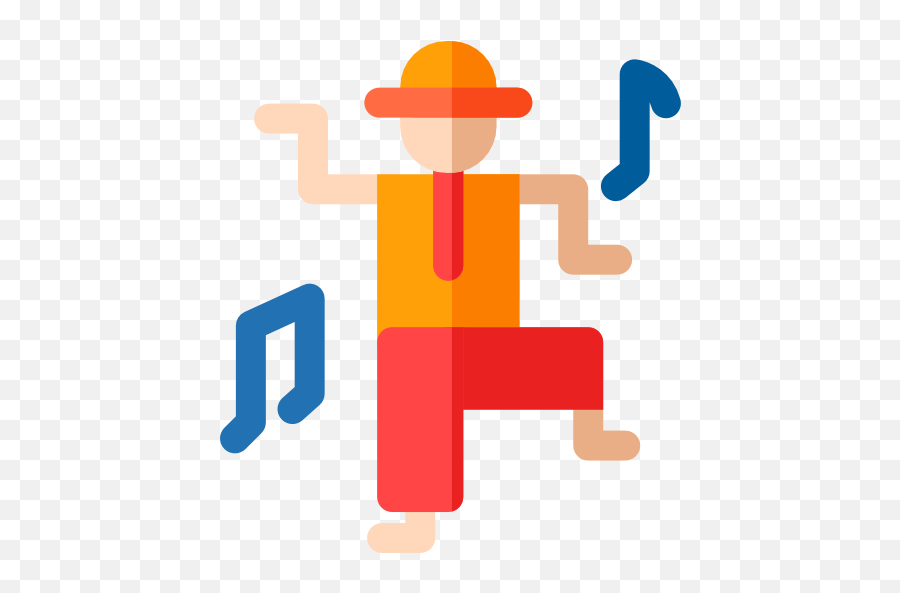 Dancer - Free Music Icons Hard Png,Person Flat Icon