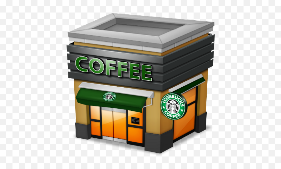 Shop Coffee Brown Vector Icons Free Download In Svg Png Format - Starbucks Coffee Shop Png,Icon For Store