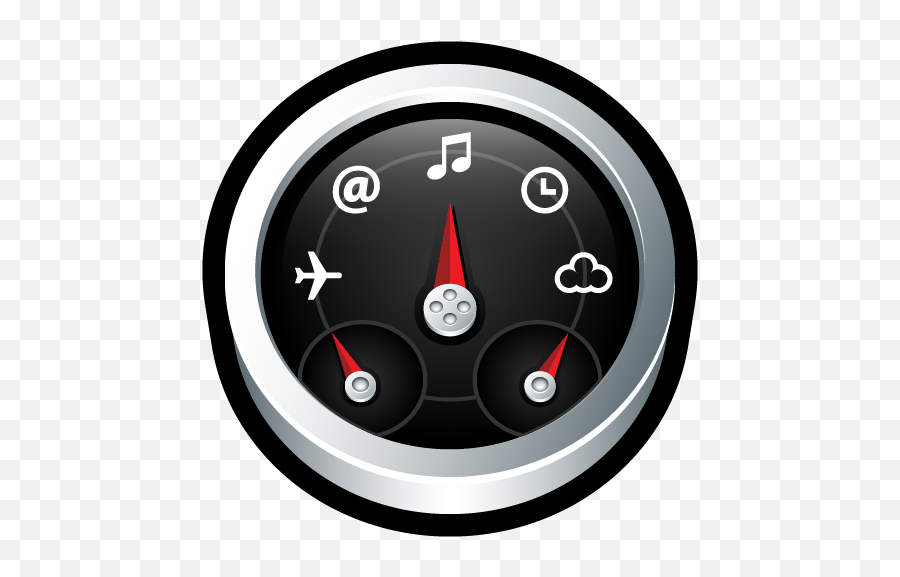 Dashboard Icon Gloss Mac Iconset Hopstarter - Free Clip Art Compass Png,Dash Icon