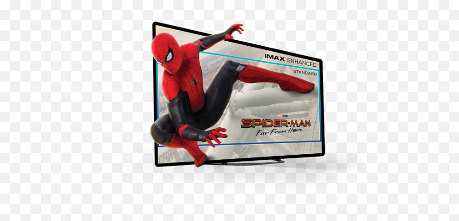 Imax Enhanced By Dts - Full Body Images Of Red And Black Homecoming Spiderman Standing Png,Marvel Folder Icon
