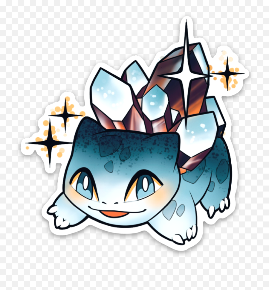 A Batch Of Bulbas Sticker Pack Png Vaporeon Icon