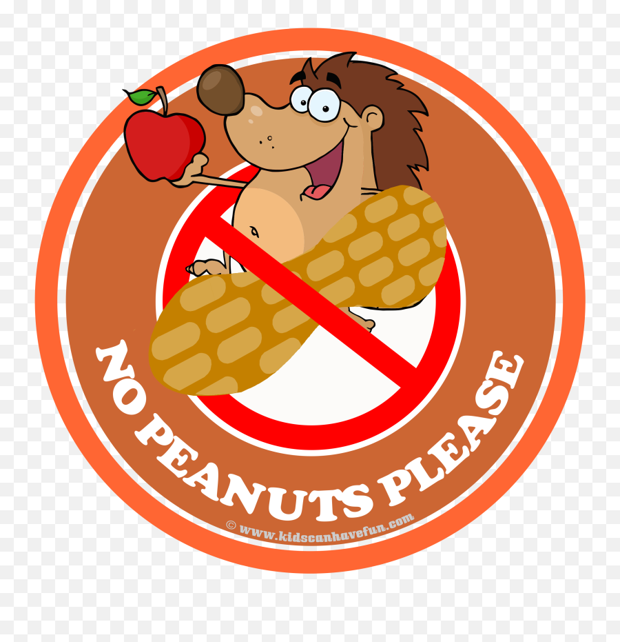 Nut Clipart Bag Peanut Transparent Free For - Peanut Free Table Sign Png,Peanut Transparent