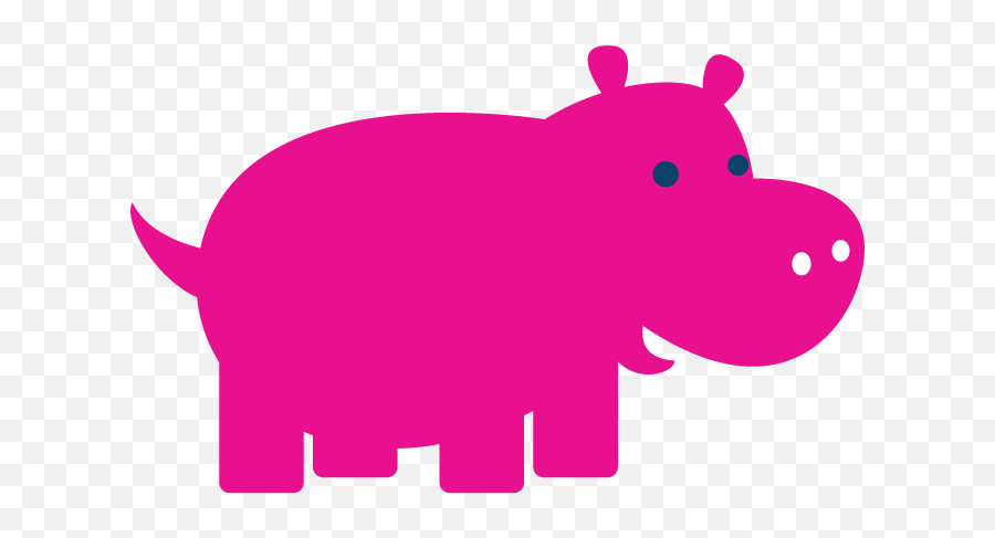 Home - The Pink Hippo Animal Figure Png,Pink Guy Icon