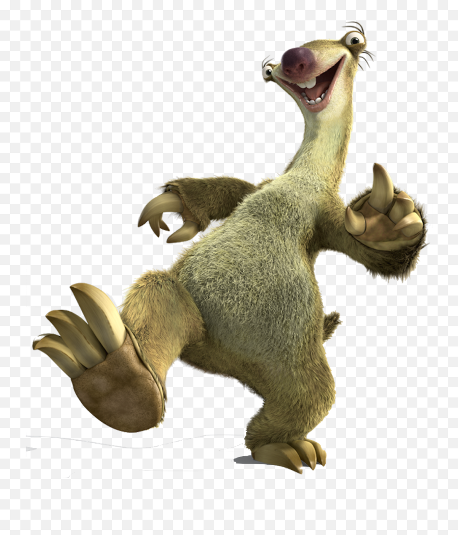 Sid The Sloth Png Banner Freeuse Stock - Sid Ice Age Png,Sloth Png - free  transparent png images 