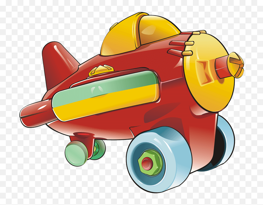 Png Transparent Background Image - Toy Plane Transparent Background,Cartoon Airplane Png