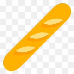 Baguette Png Vector Clipart - Skateboard Deck,Baguette Png