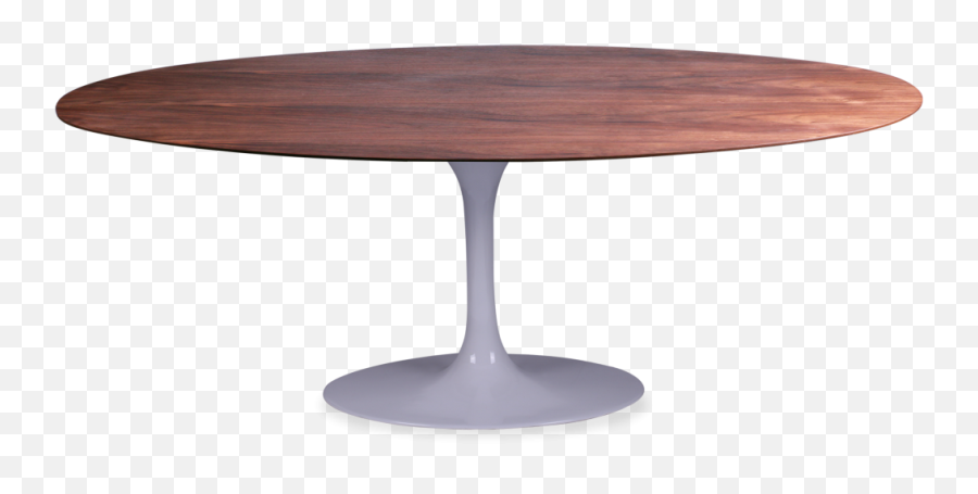 Eero Saarinen Tulip Oval Wood Table U2013 Knoll Reproduction - Diiiz Table Pied Tulipe Rallonge Png,Wood Table Png