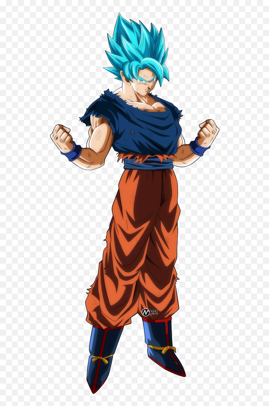 Hd Png Image With Transparent - Kaioken Goku Ssj Blue,Goku Transparent