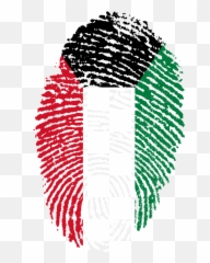 Thumb Print Clip Art - Kuwait Flag Fingerprint png