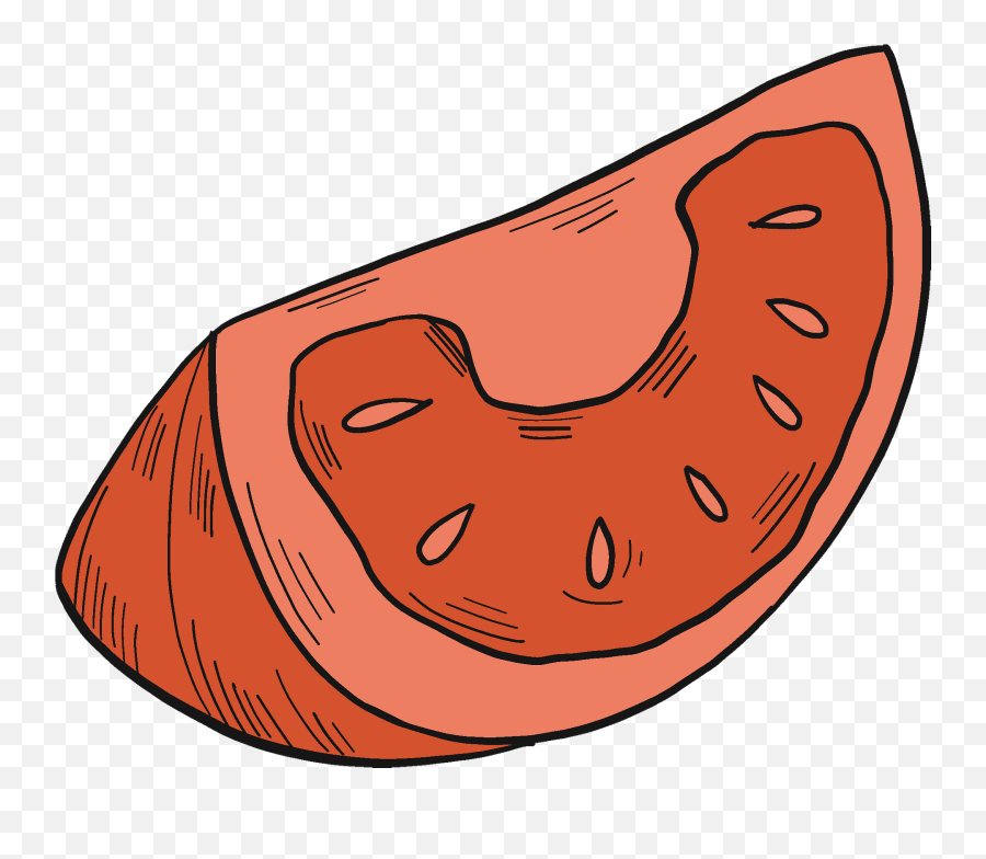 Tomato Slice Clipart Free Download Creazilla - Clip Art Png,Tomato Slice Png