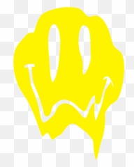 Smiley Clipart Acid - Melting Acid Smiley Face Png,Acid Png