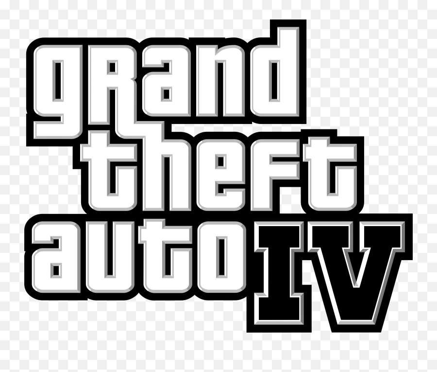 Grand Theft Auto Iv Logo 1 Psd Official Psds - Grand Theft Auto 4 Logo Png,Grand Theft Auto Png