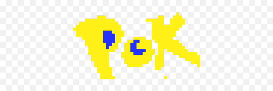 Pokemon Logo Pixel Art Maker - Cartoon Png,Pokemon Logo