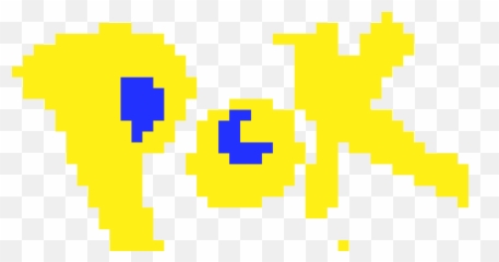 Pokemon Logo Pixel Art Maker - Cartoon png