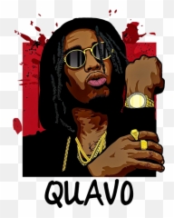 Swagger Quavo Shower Curtain For Sale - Quavo X Travis Scott Type Beat Png,Quavo Png
