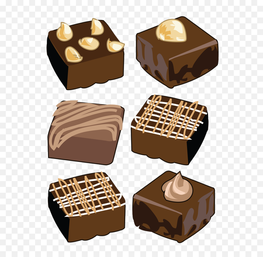 Edjane Vasconcelos Em Gastronomia - Brownies Png Clipart,Brownie Png