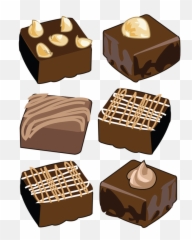 Edjane Vasconcelos Em Gastronomia - Brownies Png Clipart,Brownie Png