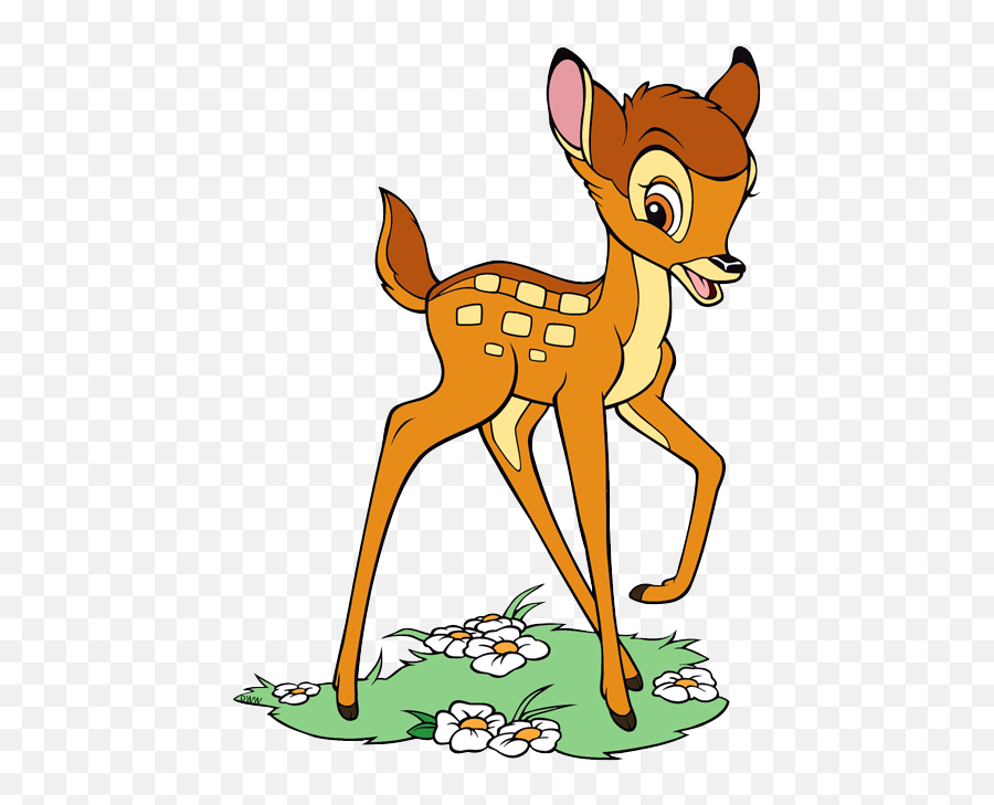 With Images Of Young Bambi And Adult - Bambi Clipart Png,Bambi Png