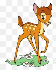 With Images Of Young Bambi And Adult - Bambi Clipart Png,Bambi Png