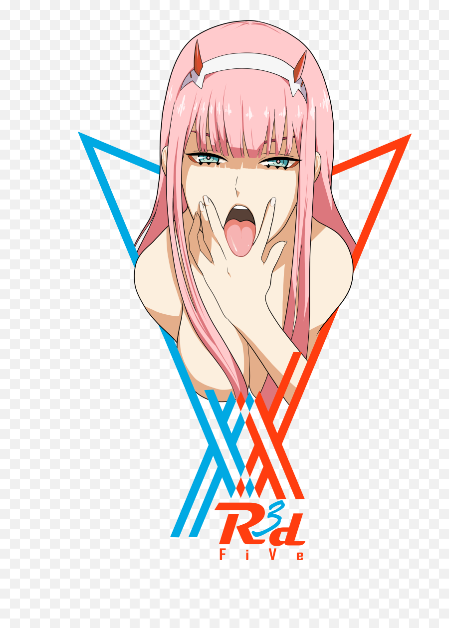 Zero Two Darling In The Franxx Drawn By R3dfive Danbooru - Anime Png,Zero Two Png