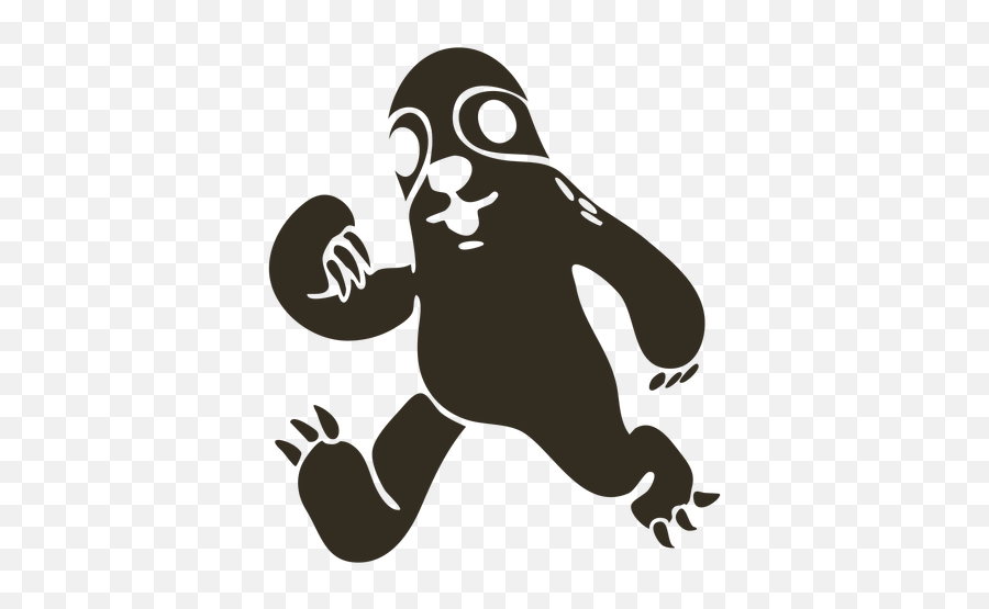 Mole Running Detailed Silhouette - Transparent Png U0026 Svg Illustration,Mole Png