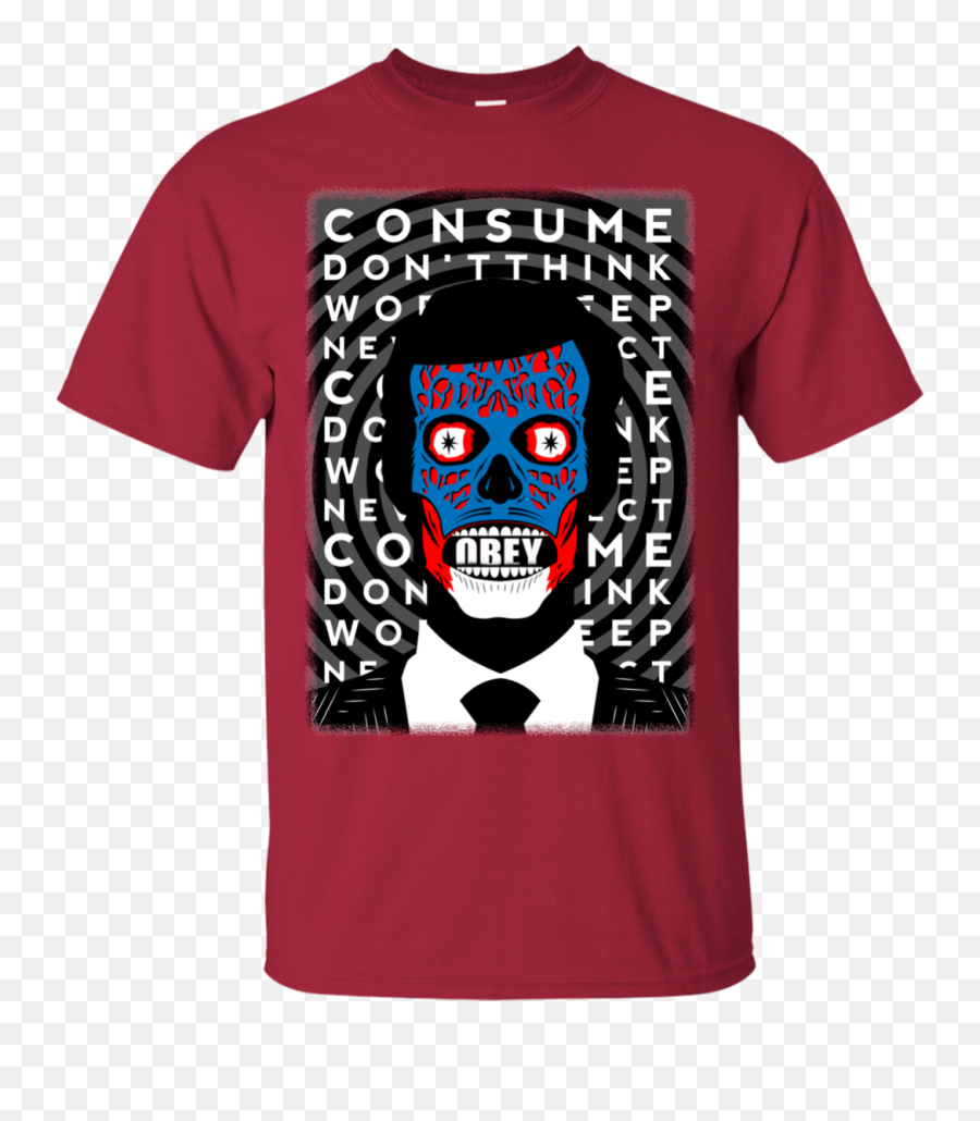 Download Obey T Shirts For Cheap - Obey T Shirt Pop Up Don T Think Consume Png,Obey Png