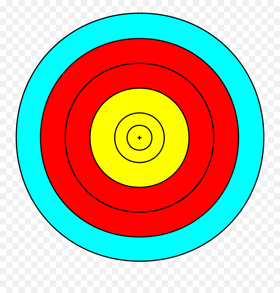 Archery Target Png - This Free Icons Png Design Of Diana Archery Target Five Zone,Target Png