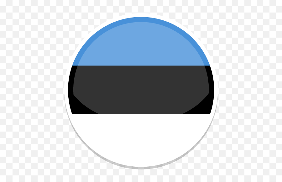 Estonia Icon Myiconfinder - Icon Flag Estonia Png,Cuban Flag Png