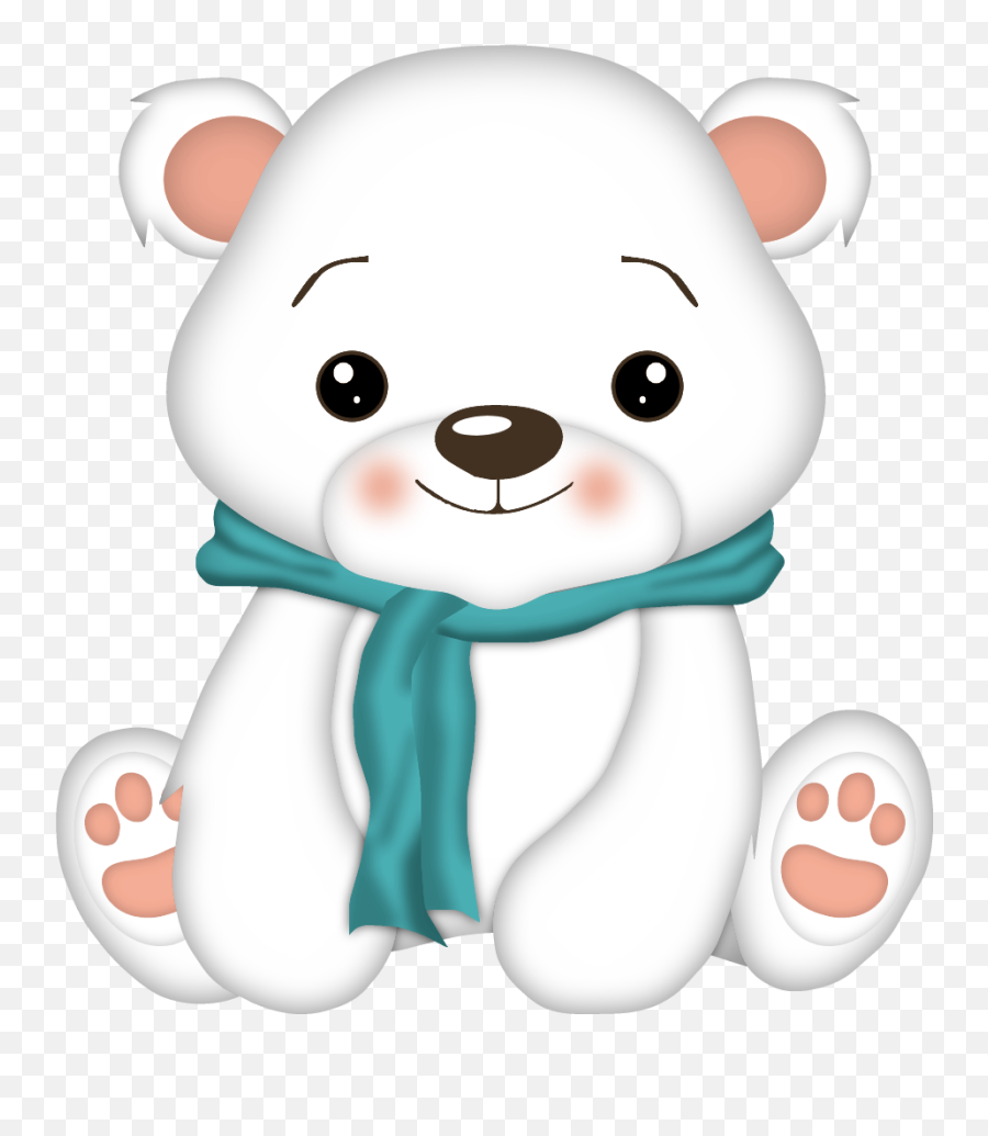 Picture Freeuse Download Kawaii Clipart - Cute Polar Bear Clipart Png,Bear Clipart Png
