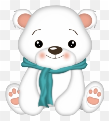 Picture Freeuse Download Kawaii Clipart - Cute Polar Bear Clipart Png,Bear Clipart Png