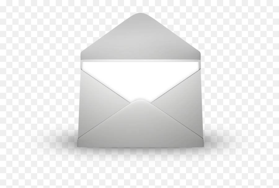 Download White Envelope Png - Triangle,Envelope Transparent Background