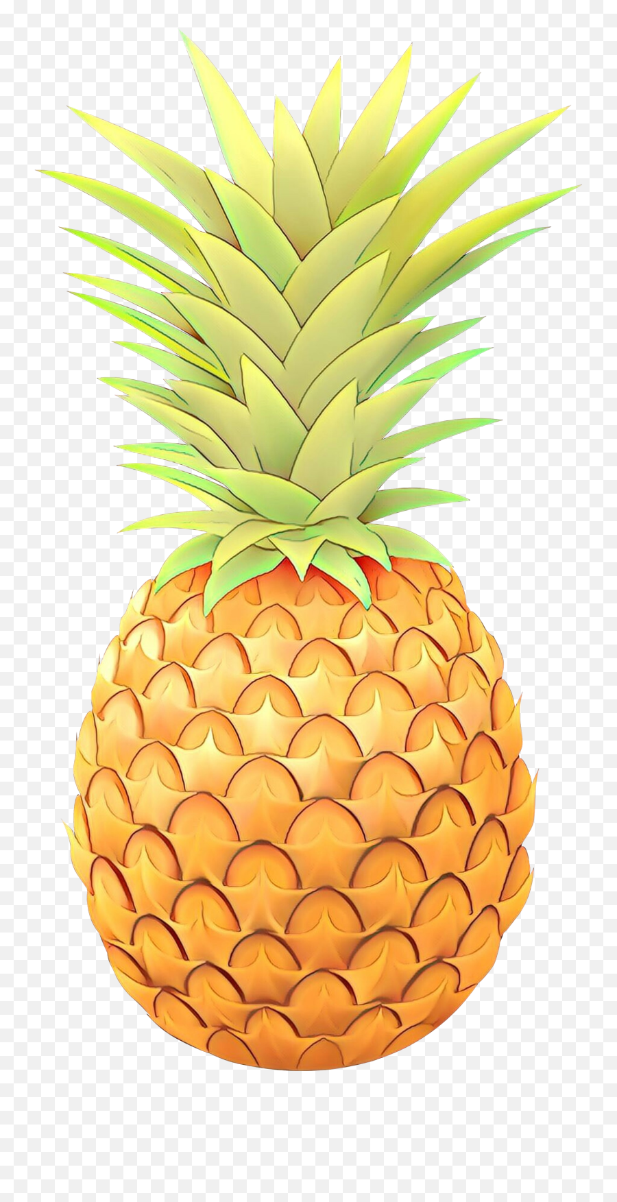 Clip Art Pineapple Vector Graphics - Transparent Pineapple Clipart Png,Pineapple Transparent Background