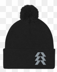 Destiny 2 Hunter Embroidered Pom Beanie - Geek Anatomy Mile End Tube Station Png,Destiny Hunter Png