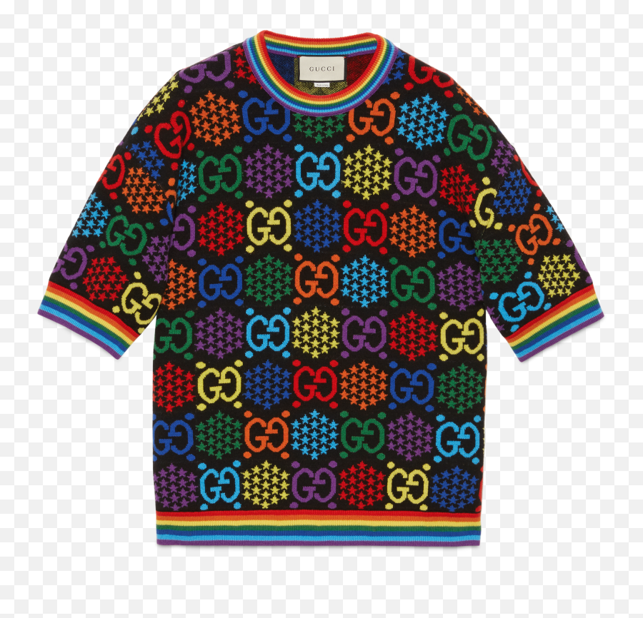 All Sunshine And Rainbows The Gg Psychedelic Collection - Gucci Psychedelic Shirt Png,Gucci Belt Png