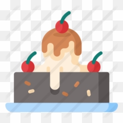 Brownies - Free Food Icons Cherry Png,Brownies Png