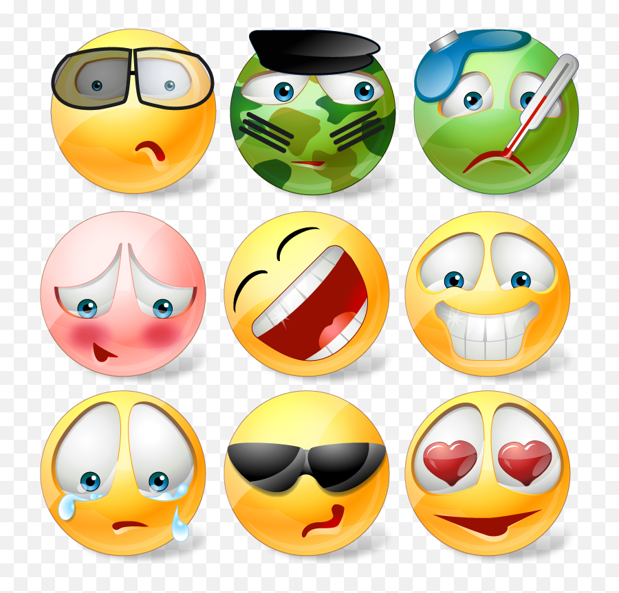 Emoticones Png - Vector Emotion,Emoticones Png
