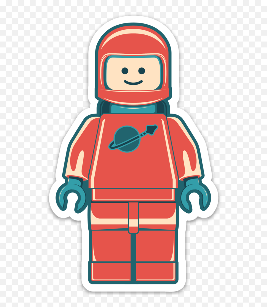 Spaceman Vinyl Sticker Suburban Png