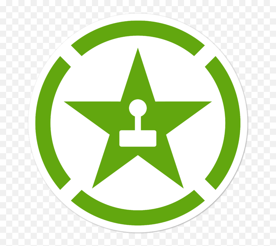 Achievement Hunter Circle Logo Vinyl - Employee Engagement To Employee Experience Png,Rooster Teeth Logo