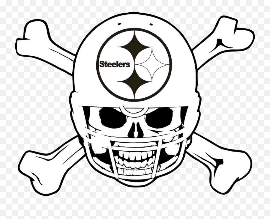 The Arkansas Steelers And Buffalo Spartans Are - Logos Steelers Football Coloring Pages Png,Steeler Logo Clip Art